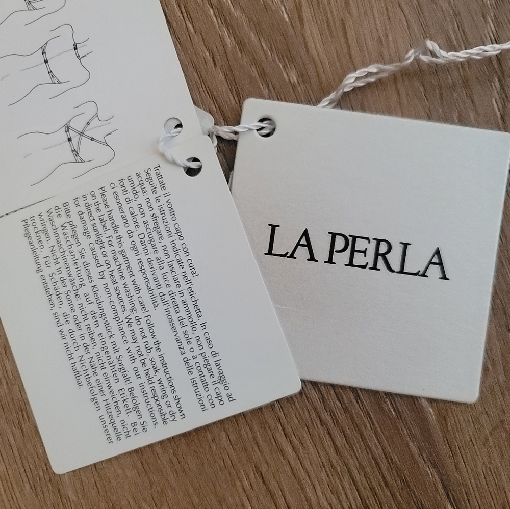 NWT La Perla White Lace Bridal Bra 34B - Picture 15 of 15